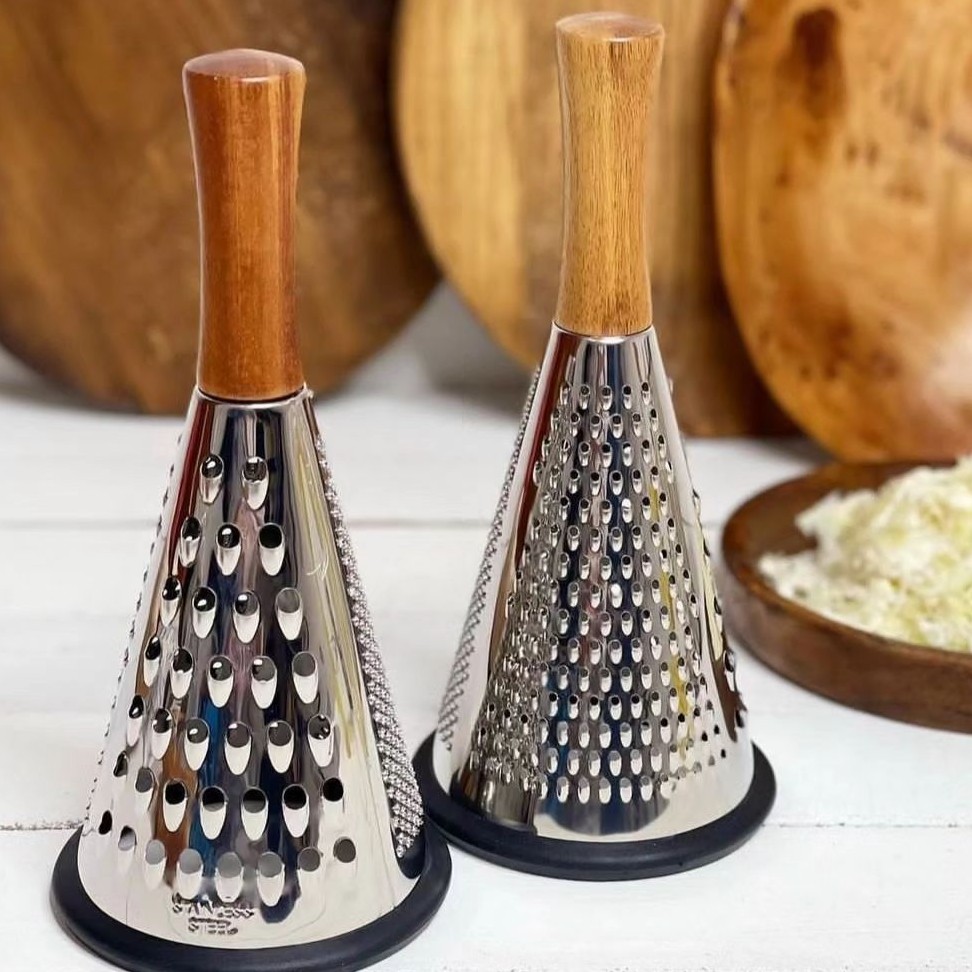 رنده مخروطی دسته چوبی 