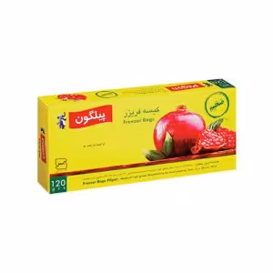 کیسه فریزر طرح انار کارتنی پیلگون جعبه ای 120 عددی 25×35 | فروشگاه اینترنتی تاتا کالا