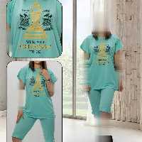 ست تیشرت شلوارک شطرنج 