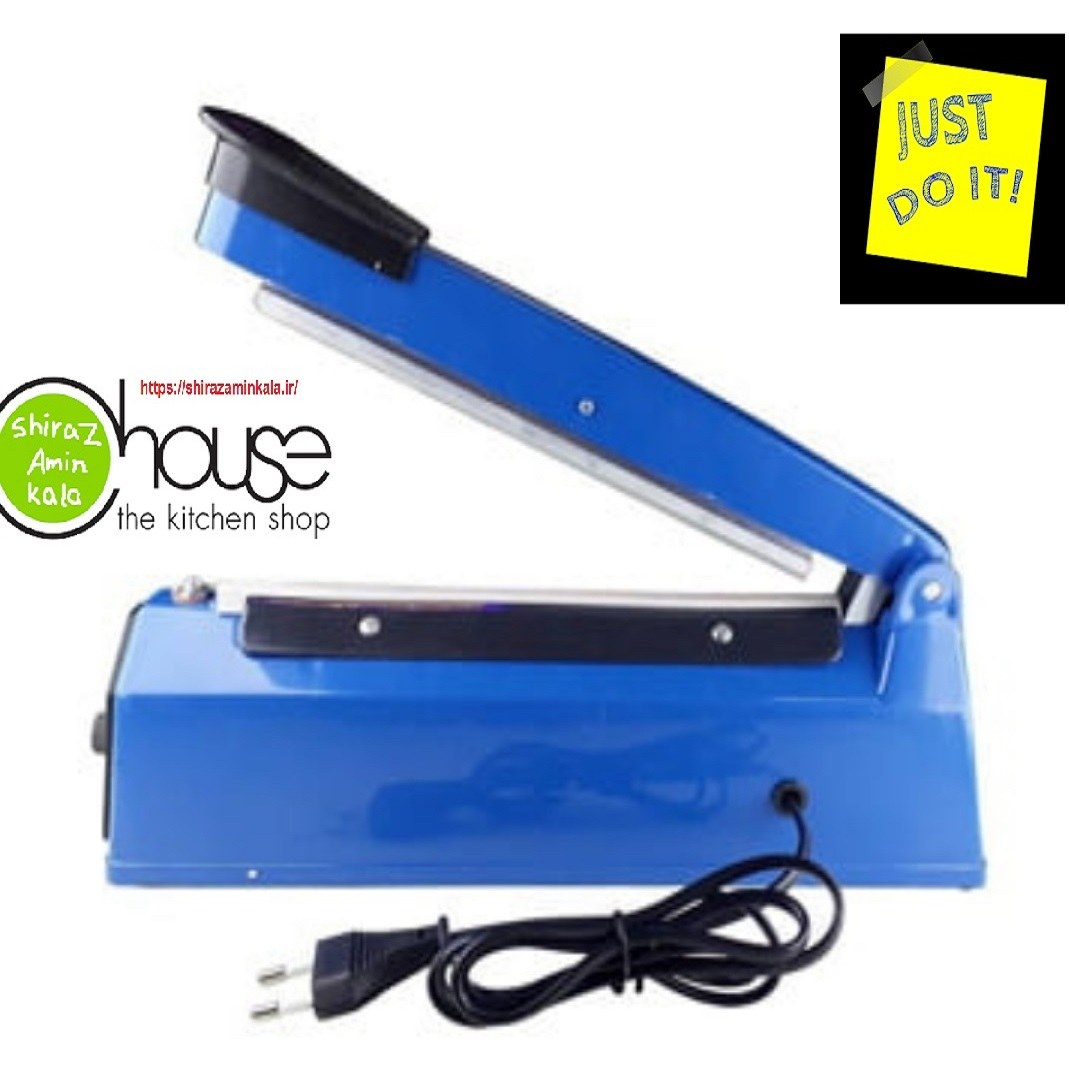 دستگاه دوخت و پرس پلاستیک 25 سانتی متر تایمر دار مدل PFS-250