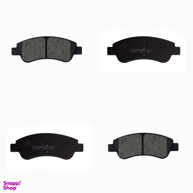 لنت ترمز جلو لومار مدل m109 مناسب 207 بسته 4 عددی