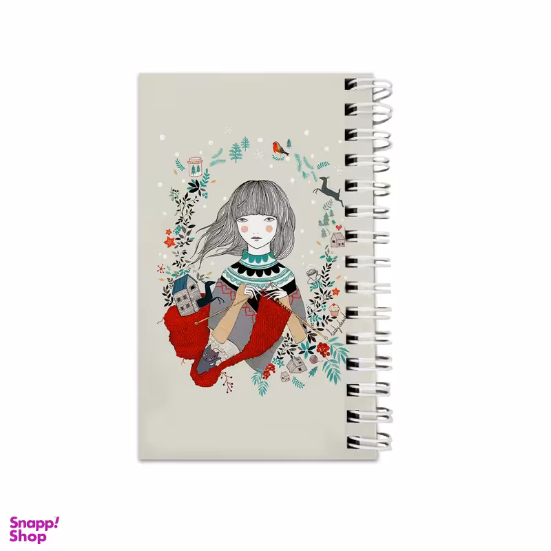 دفترچه یادداشت ۶۴ برگ مدل to do list طرح دختر فانتزی کد 450556