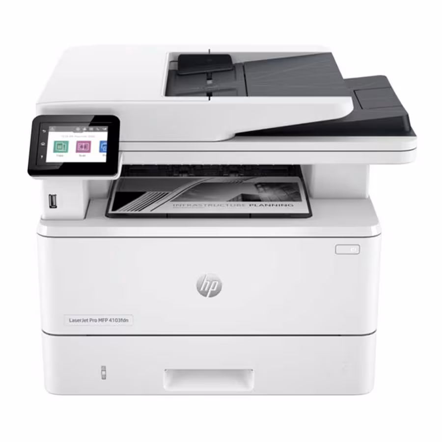 قیمت و خرید پرینتر سیاه و سفید 4 کاره لیزری اچ پی مدل LaserJet Pro 4103fdn | یاس ارتباط