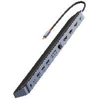 هاب تایپ سی 12 پورت و پایه لپ تاپ بیسوس Baseus EliteJoy Gen2 12-Port Type-C HUB Adapter WKSX030213