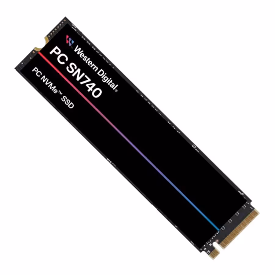 قیمت و خرید اس اس دی 256 گیگابایت وسترن دیجیتال مدل SN740 PCIe 4.0 M.2 2280 NVMe | یاس ارتباط