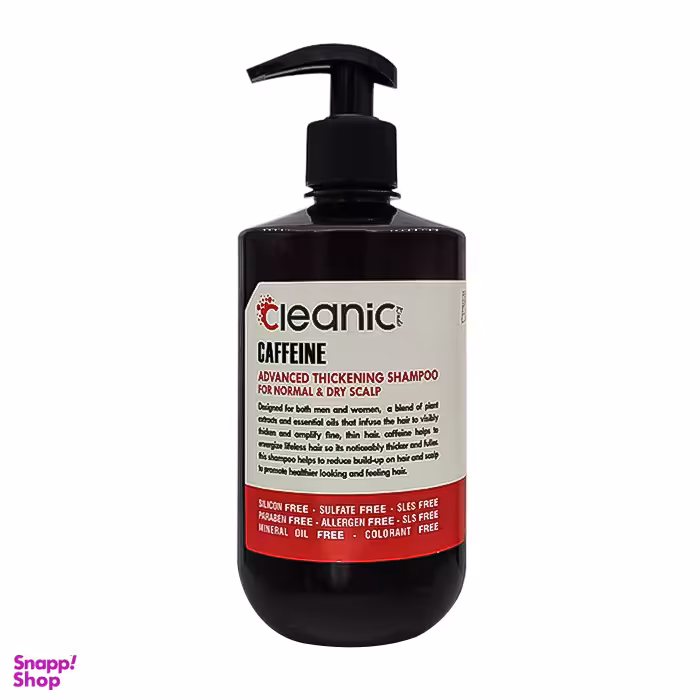 شامپو ضد ریزش مو کلینیک کیندی مدل کافئین مناسب موهای خشک حجم 550 میلی لیتر