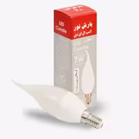 لامپ LED شمعی 7 وات بارش نور