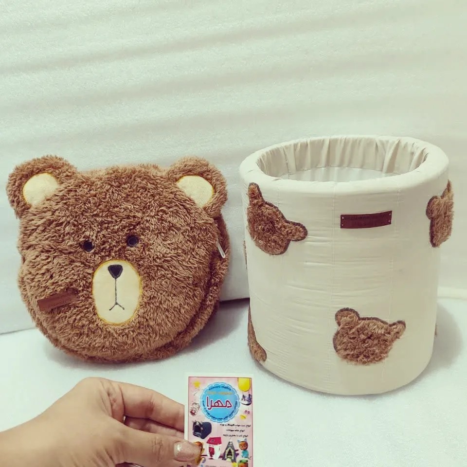 ست کوله تدی و باکس لوازم سایز متوسط (پس کرایه)