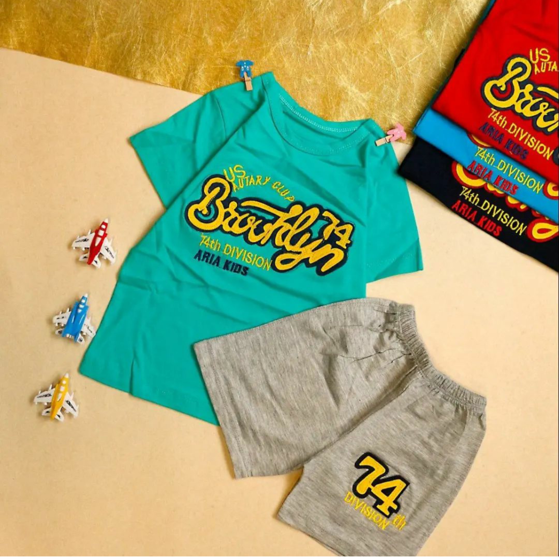 تیشرت شلوارک پسرانه