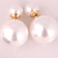 گوشواره دوطرفه مروارید مصنوعی