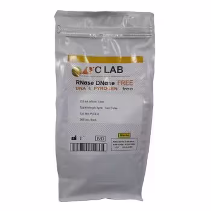 میکروتیوب 2 میلی لیتری QC Lab بسته 500 عددی