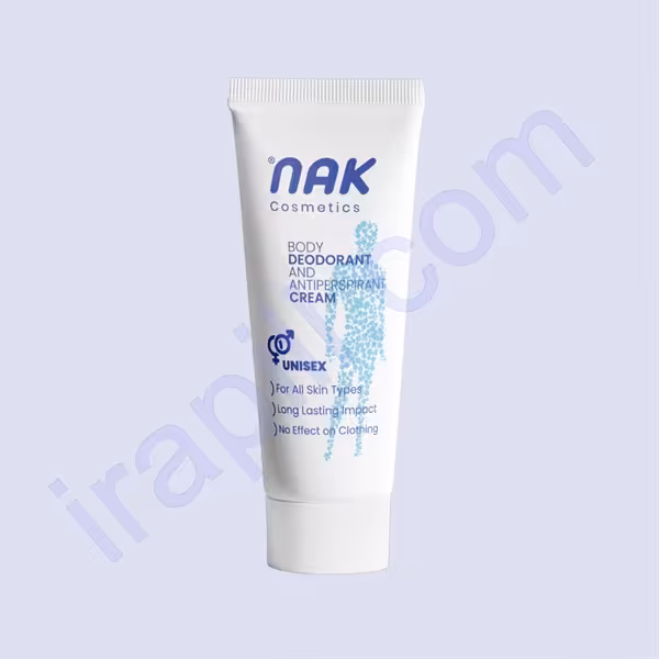 کرم بوگیر بدن ضد عرق و نرم کننده و خوشبو کننده ناک 50 میلی‌لیتر