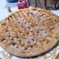 پای سیب گلاب -حدودا700 تا 800 گرم