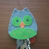 کاور کلید نمدی در رنگ های دلخواه