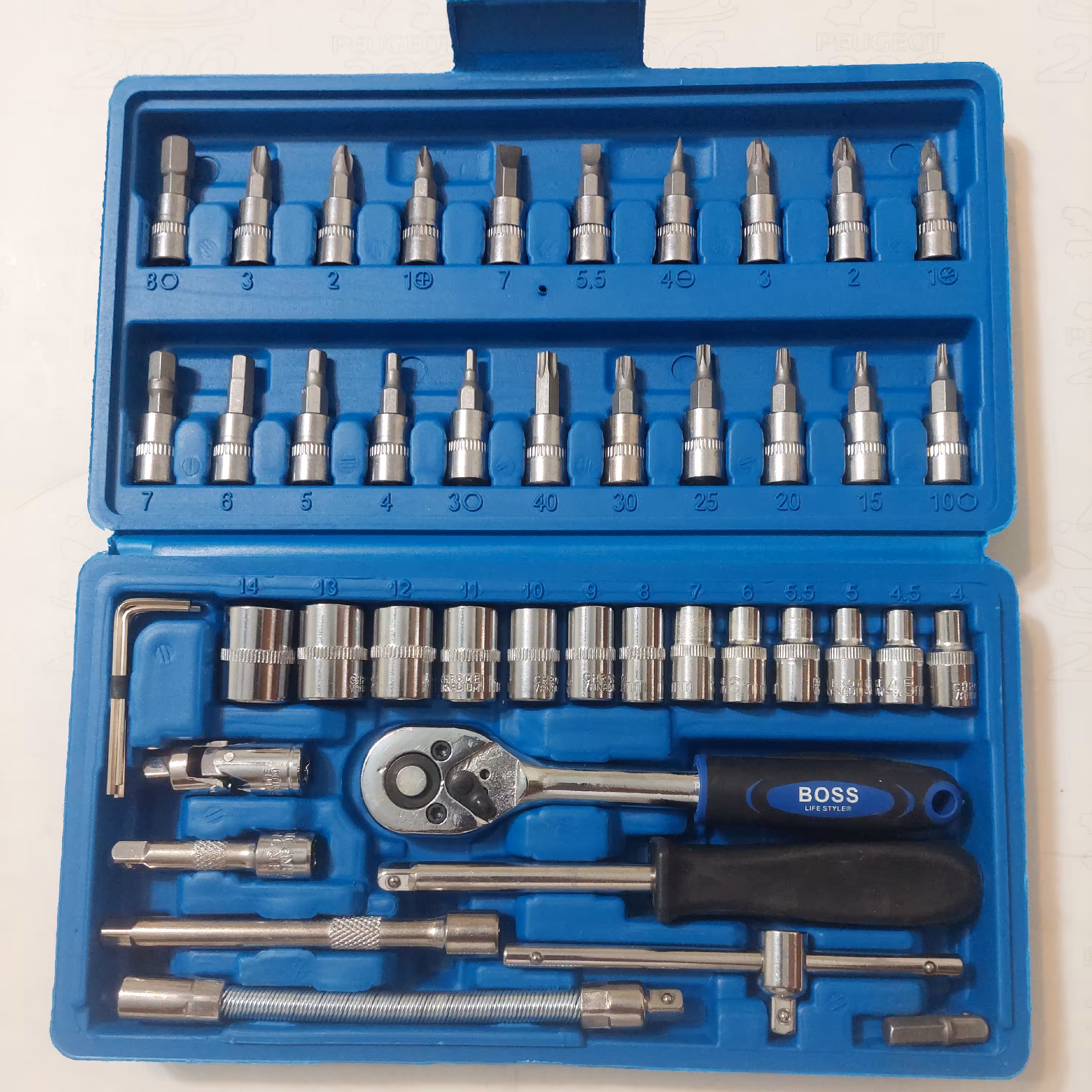 جعبه بکس 46 پارچه باس 