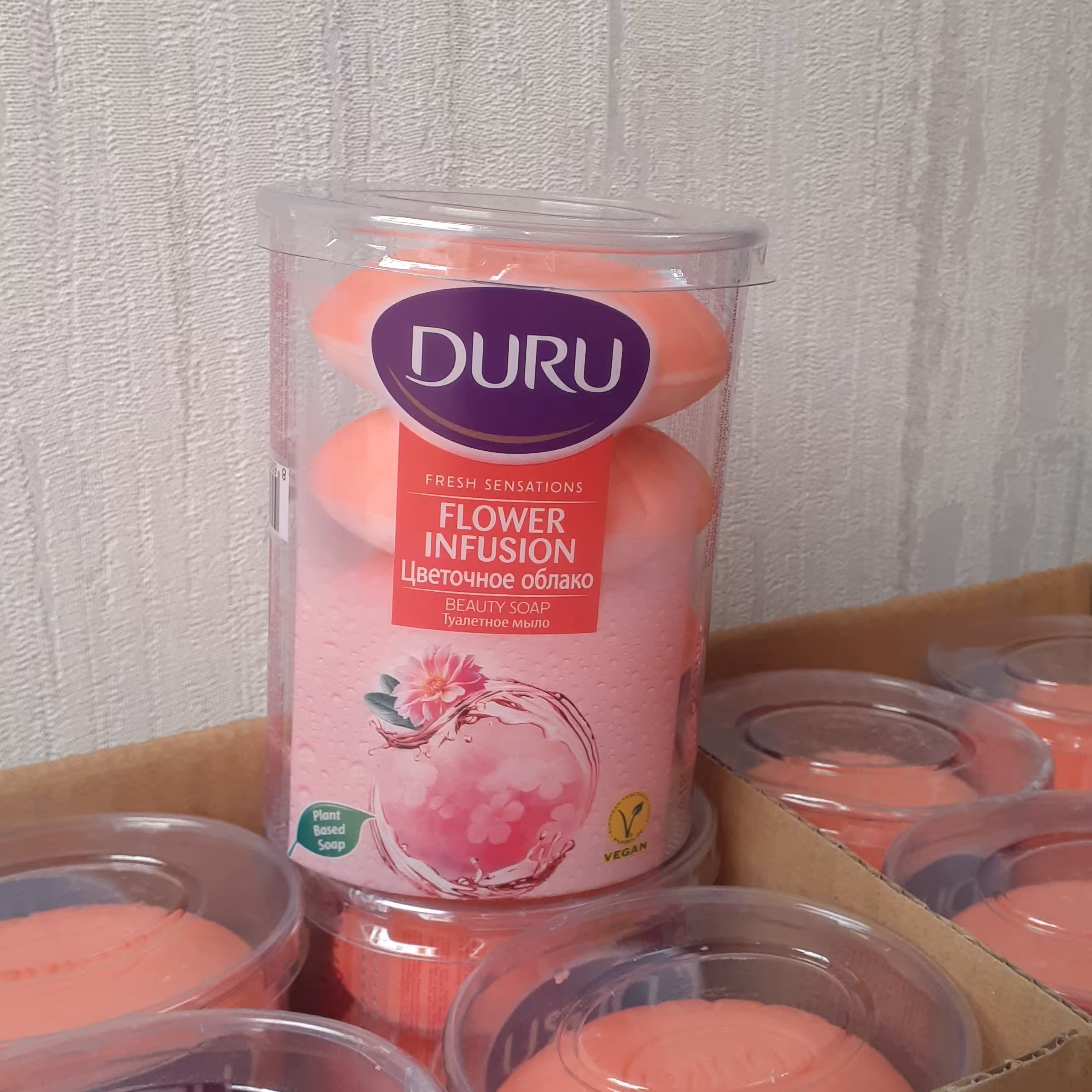 صابون لیوانی 4 عددی دورو 400 گرم