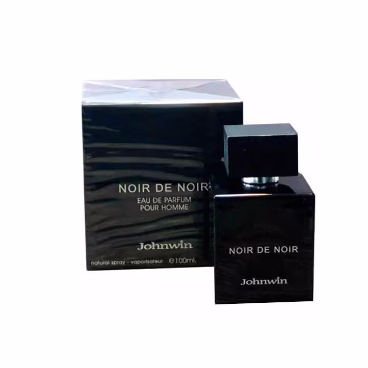 ادکلن مردانه لالیک نویر شرکت جانوین نویر د نویر Noir de noir Johnwin