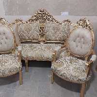 مبل سلطنتی  چوب راش یا گردو   هزینه ارسال پس کرایه