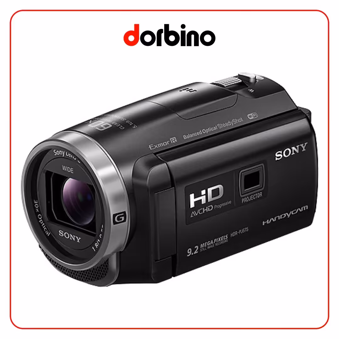 دوربین تصویربرداری سونی Sony HDR-PJ675 Full HD Handycam Camcorder - فروشگاه دوربین دوربینو