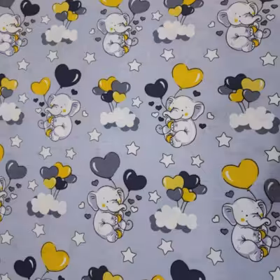 پارچه ملحفه مدل الفنت فیل عرض2متر