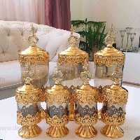 پاسماوری طلایی 7 پارچه