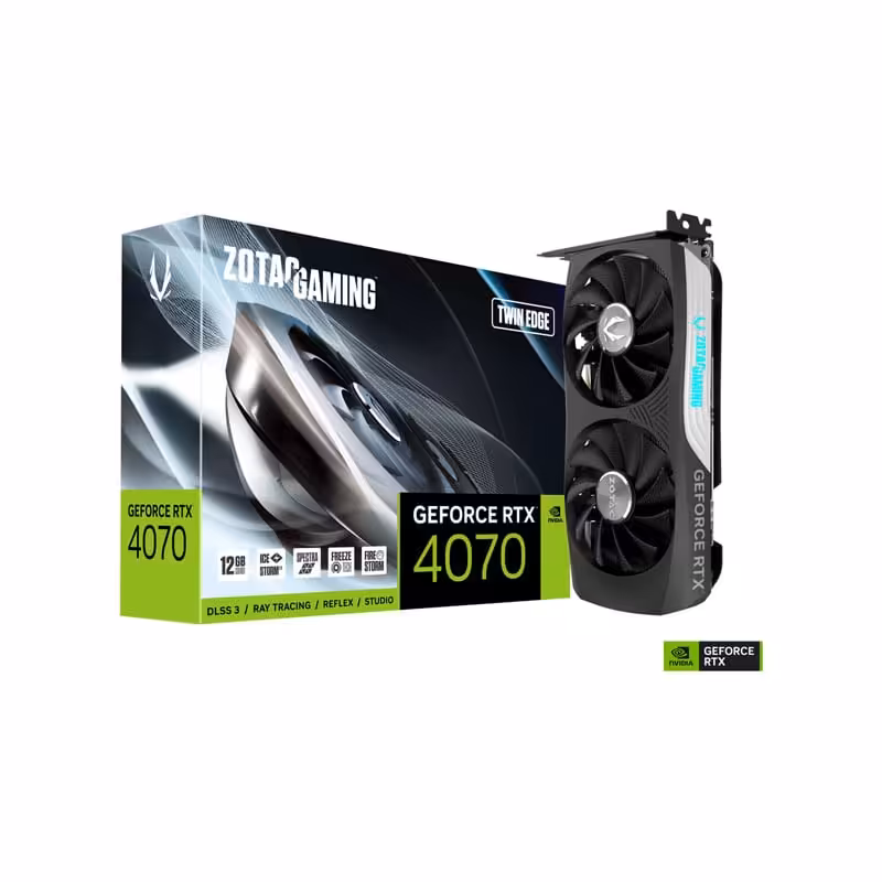 کارت گرافیک زوتاک GAMING GeForce RTX 4070 Twin Edge 12GB