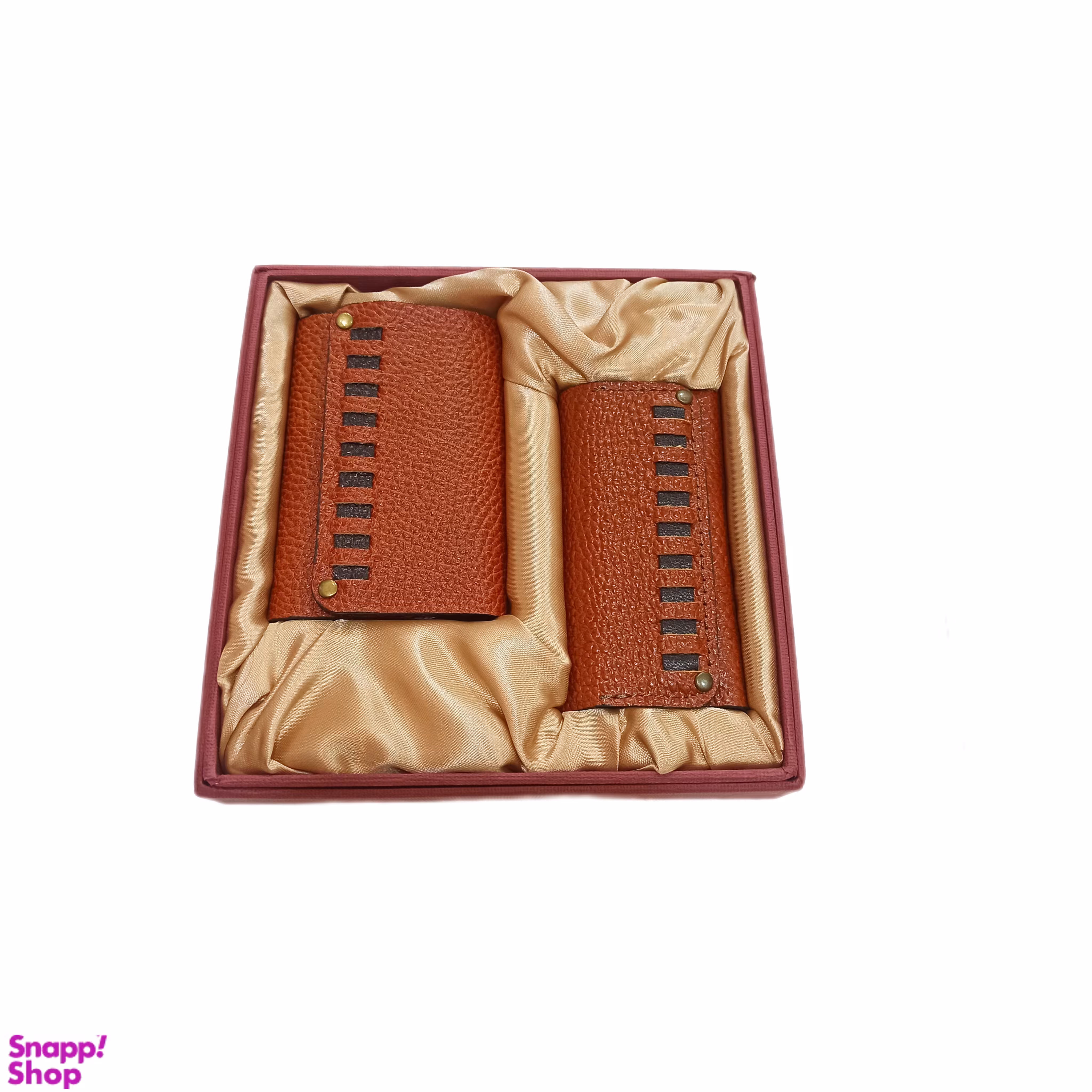 ست هدیه چرم طبیعی مدل شرانگ کد set588