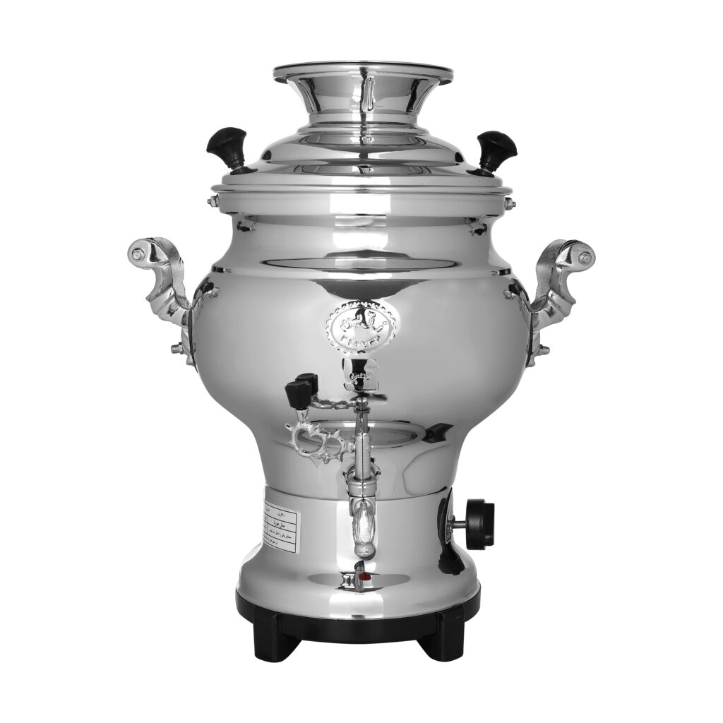 سماور برقی زرین مدل حوریا ظرفیت 6 لیتر - کالاوما