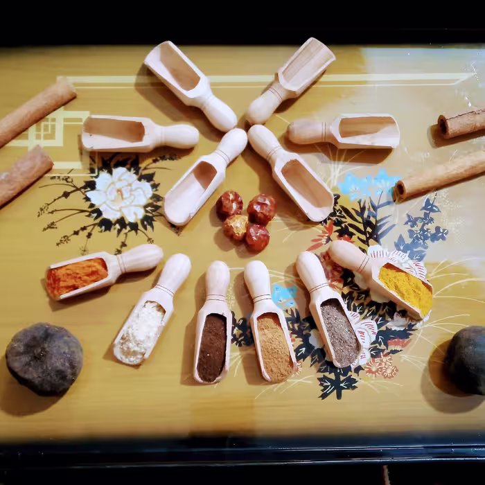 قاشق ادویه چوبی (بسته25 عددی )