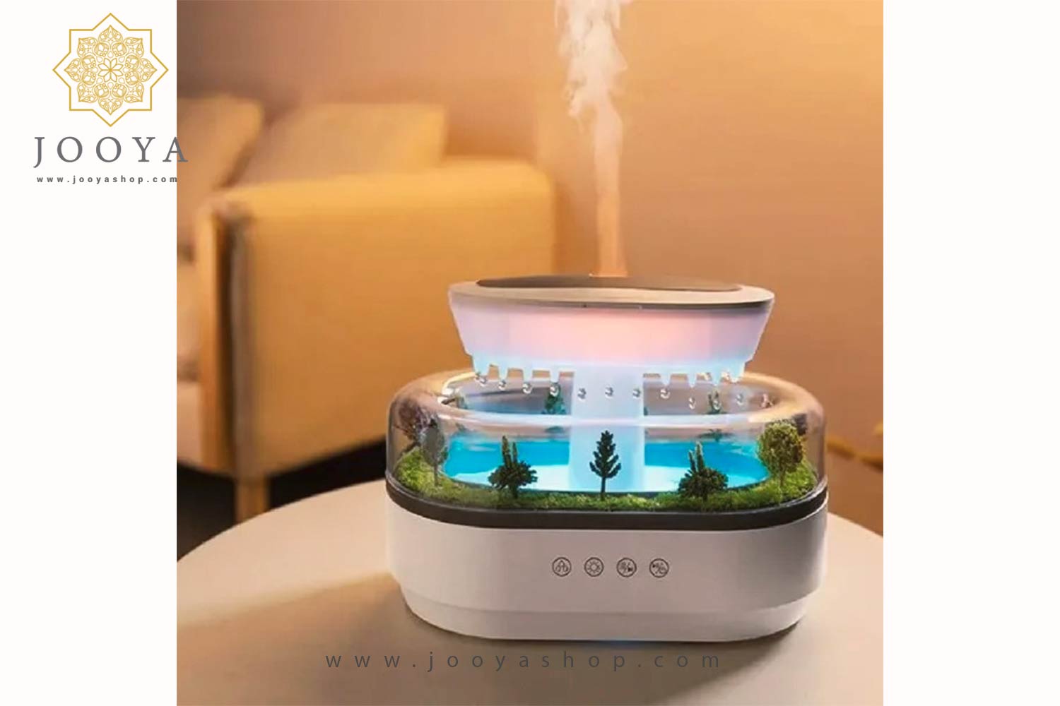 دستگاه بخورسرد و آروماتراپی RAINDROP AROMA DIFFUSER