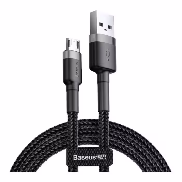 قیمت و خرید کابل تبدیل 1 متری USB به Micro-USB بیسوس مدل Cafule | یاس ارتباط
