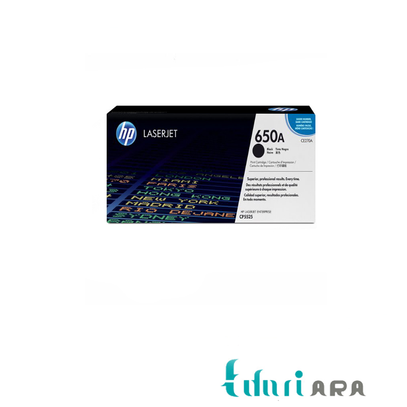 کارتریج تونر لیزری مشکی اچ پی مدل 650A
