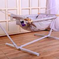 گهواره پایه دار بدنه برزنت طوسی(تشک طوسی)