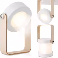 چراغ فانوسی شارژی قابل حمل مدل Lantern Light سفیدرنگ