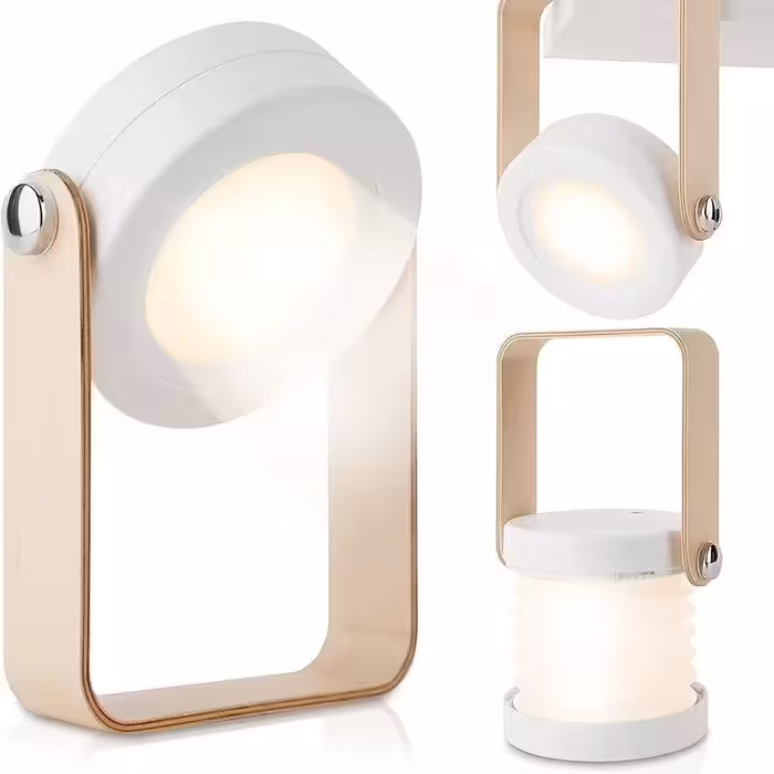 چراغ فانوسی شارژی قابل حمل مدل Lantern Light سفیدرنگ