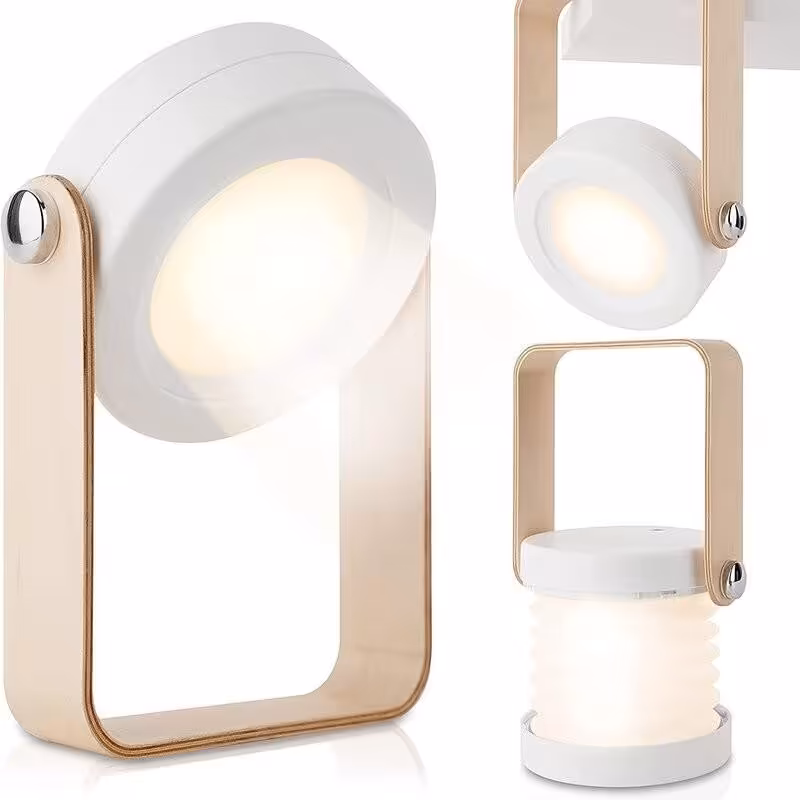 چراغ فانوسی شارژی قابل حمل مدل Lantern Light سفیدرنگ