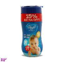 دستمال مرطوب کودک دافی (Dafi) مدل nappy rash بسته 60 عددی