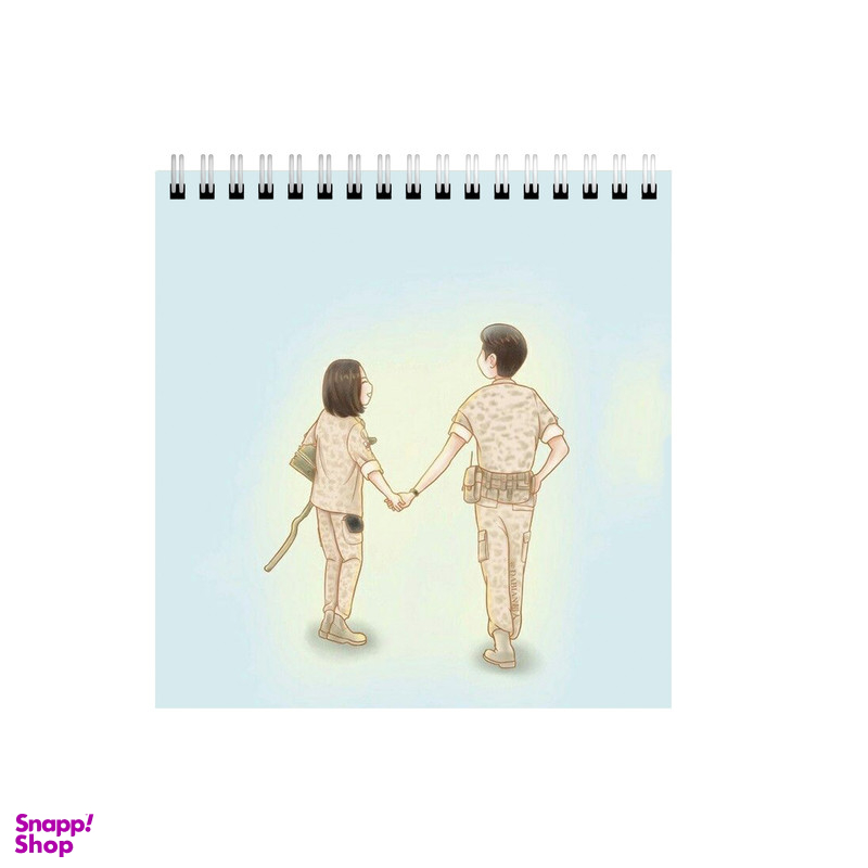 دفتر طراحی ۶۰ برگ مدل فن آرت کره ای کد 7651862
