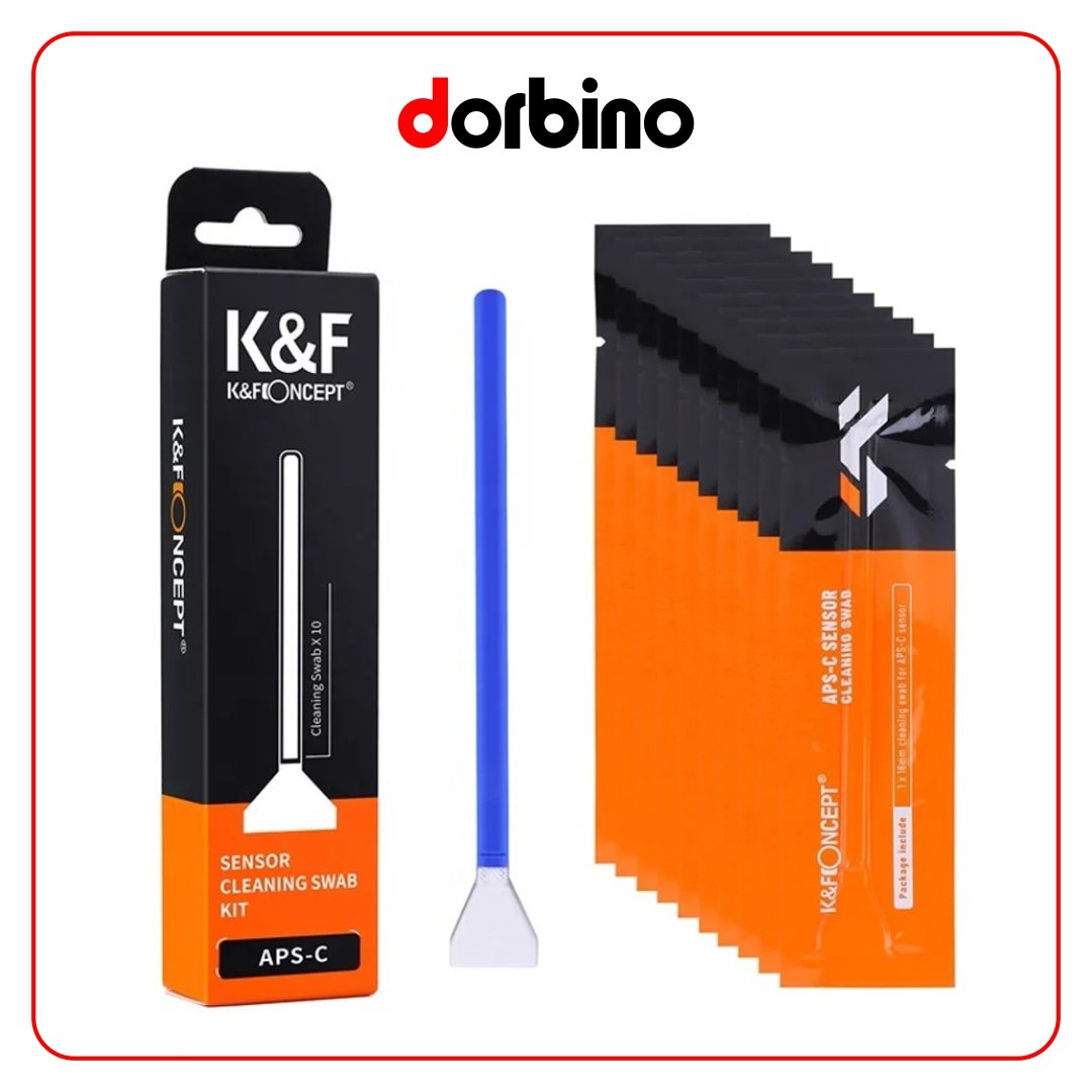 کیت تمیز کننده سنسور دوربين کراپ سنسور کی اند اف K&amp;F Cleaning Kit - فروشگاه دوربین دوربینو