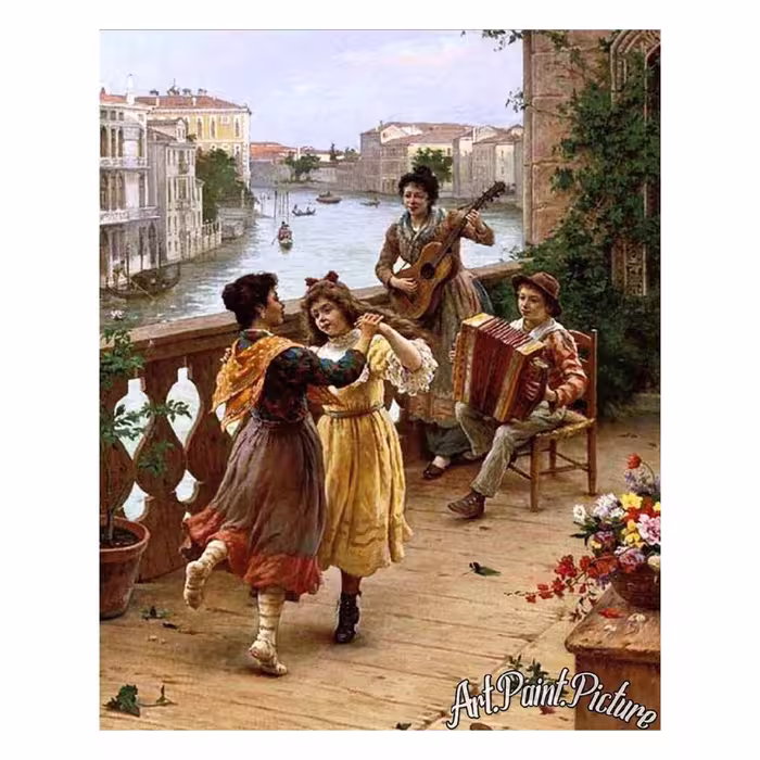 تابلو رنگ روغن کد 55