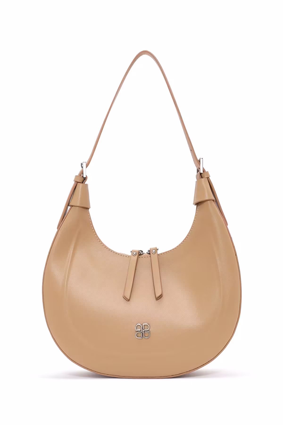 کیف شانه ای چند رنگ زنانه کلاسیک بژ اورجینال Derimod