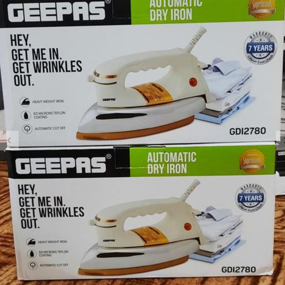 اتو جی پاس  اتو خشک وزن سنگین مدل 2780 برند جیپاس قطع خودکار  کف سرامیک  جنس درجه یک و با کیفیت