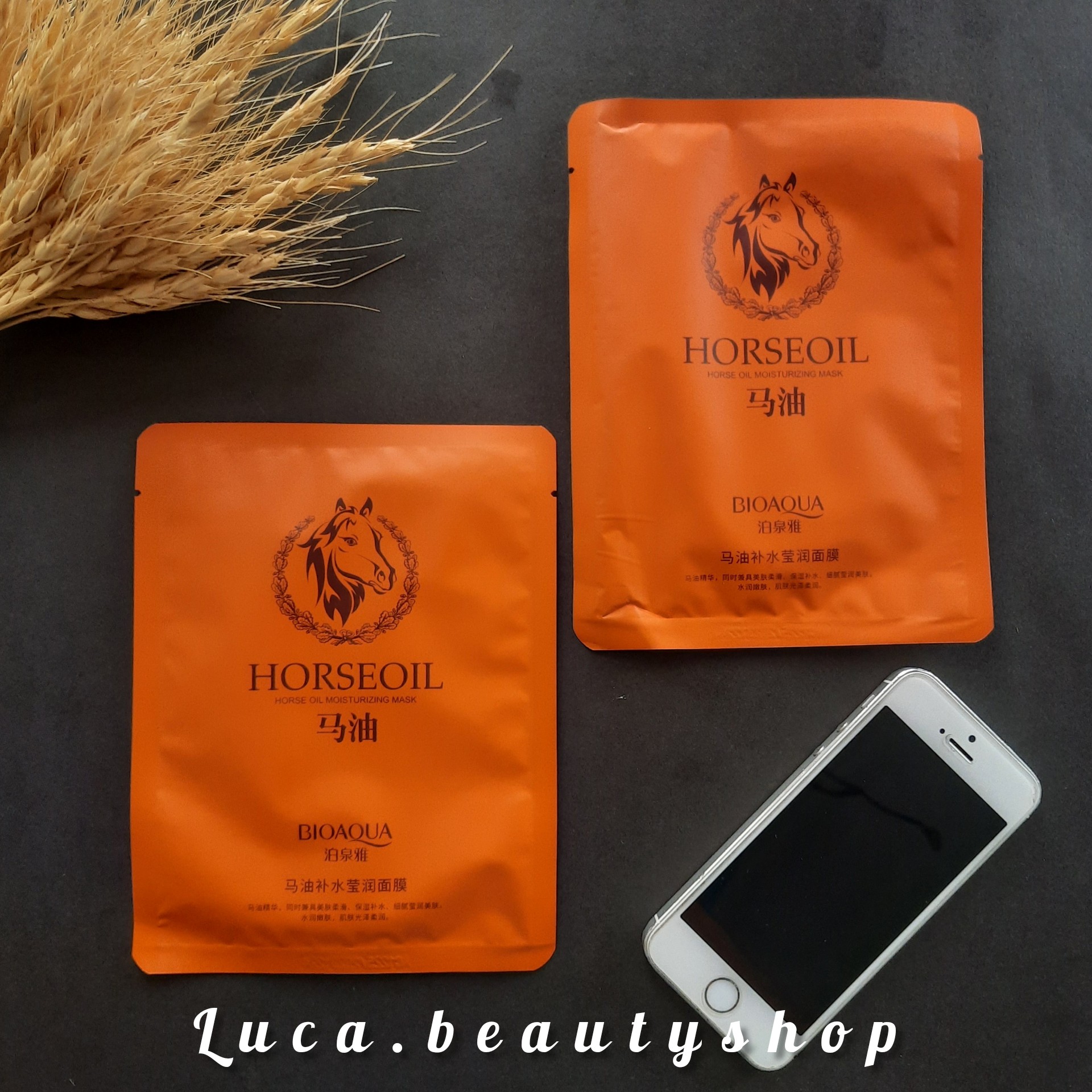 ماسک ورقه ای صورت حاوی روغن اسب بیوآکوا
REPLENISH MENT SPARK LING MASK BIOAQUA