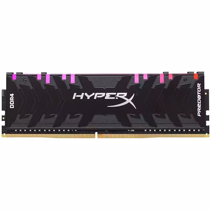 رم کینگستون سری HyperX Predator RGB با ظرفیت 8 گیگابایت و فرکانس 3200 مگاهرتز