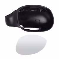 قاب آینه جانبی راست آراکس یدک مدل AY-2564 مناسب برای پژو 206 به همراه فلاپ سفید