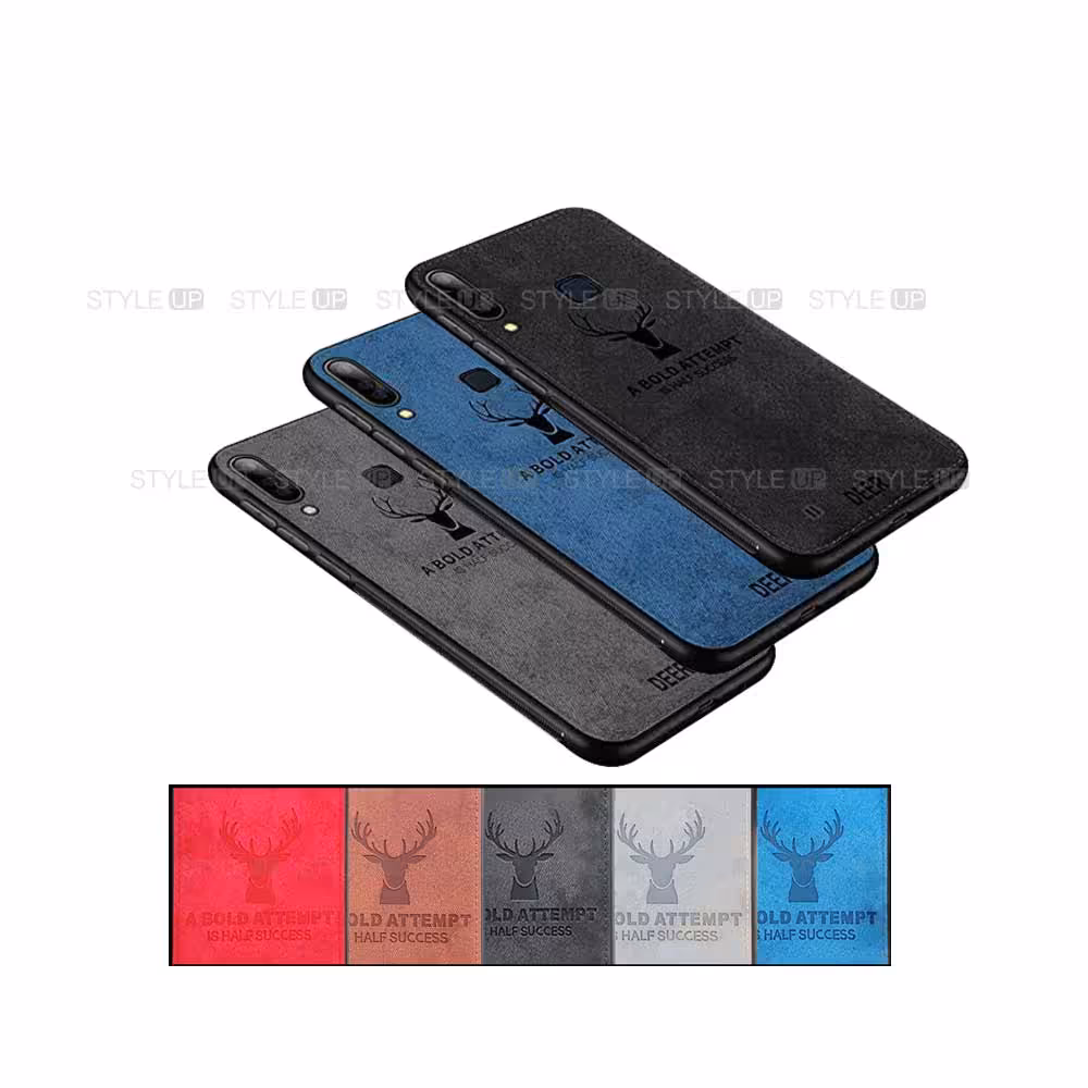 قاب گوشی سامسونگ Galaxy A60 پارچه ای طرح گوزن