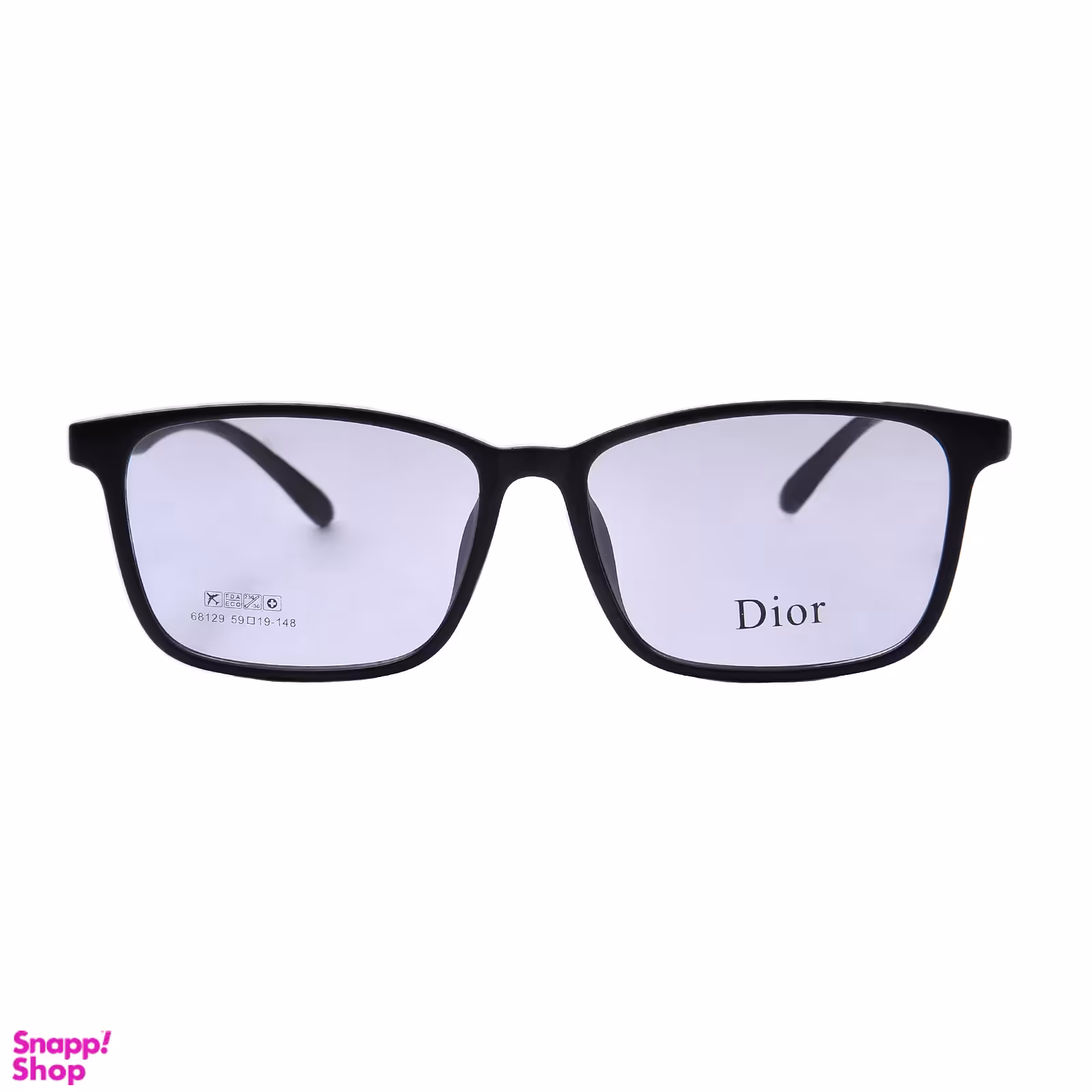 فریم عینک طبی مردانه مدل 68129 رنگ مشکی