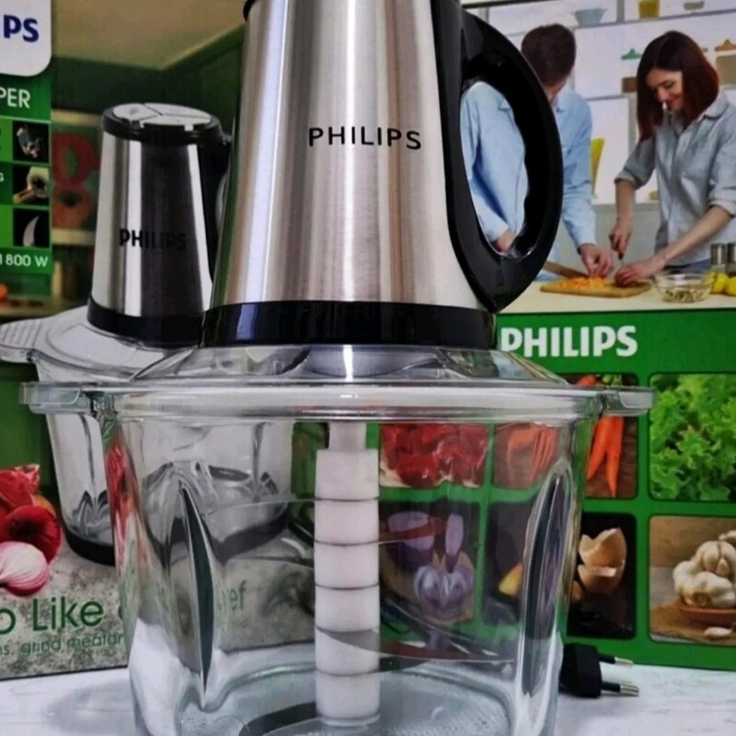 خردکن فیلیپس 3.5 لیتری 450 وات کاسه شیشه ای ارسال رایگان