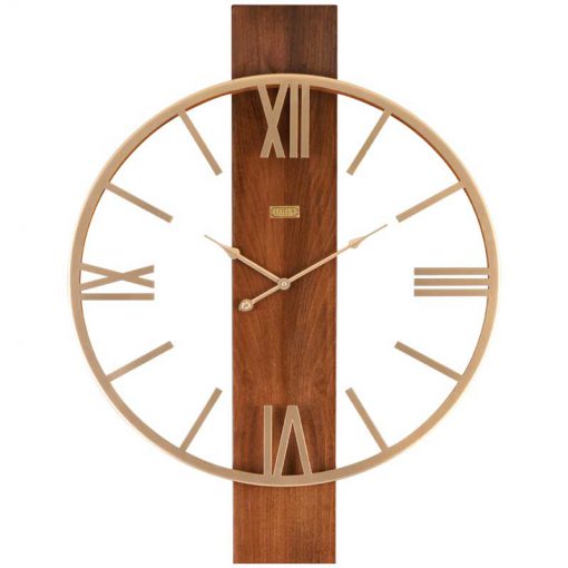 ساعت دیواری لوتوس مدل VINELAND کد WM-20141 رنگ BR/GL