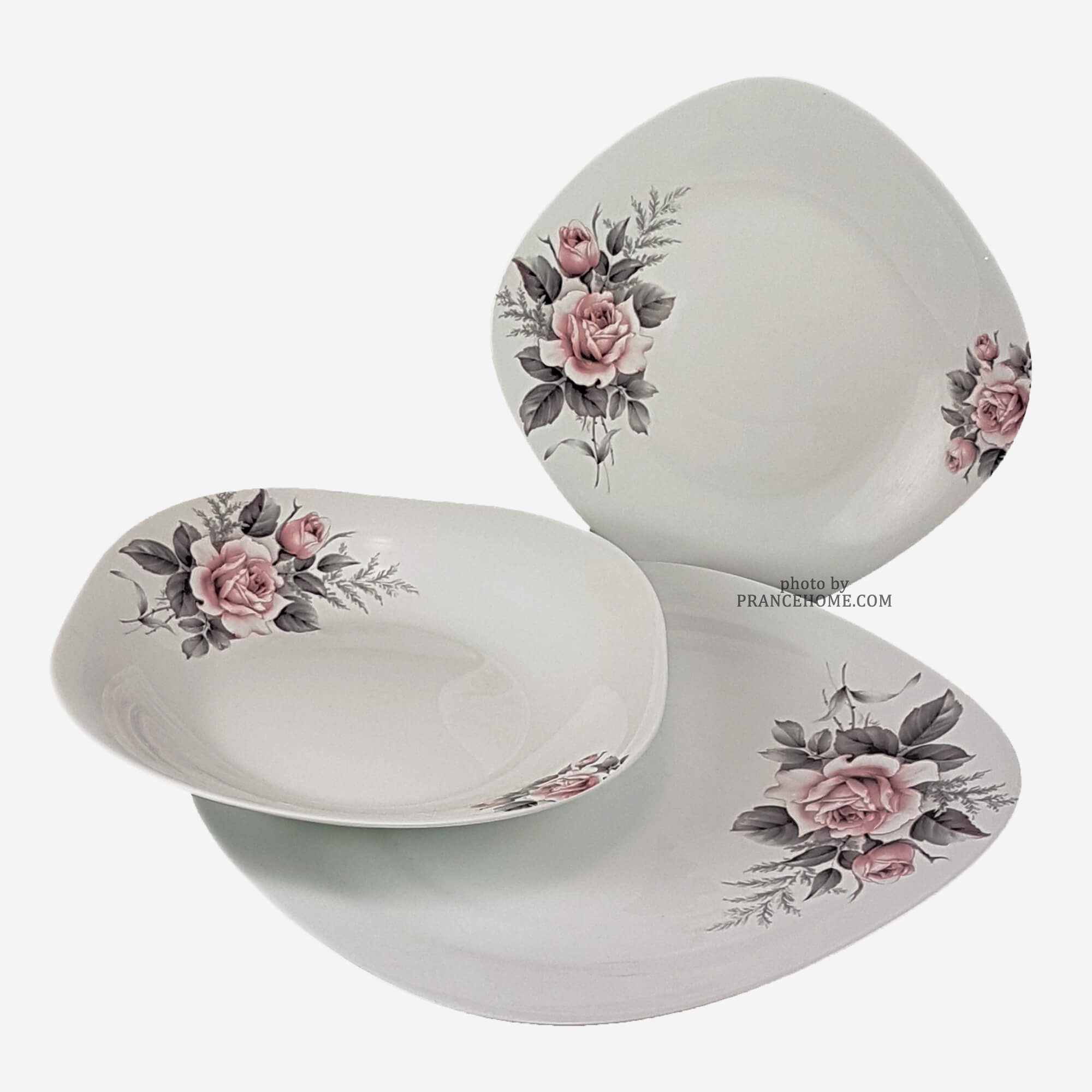 سرویس غذاخوری آرکوپال 26 پارچه مدل شاینا صورتی